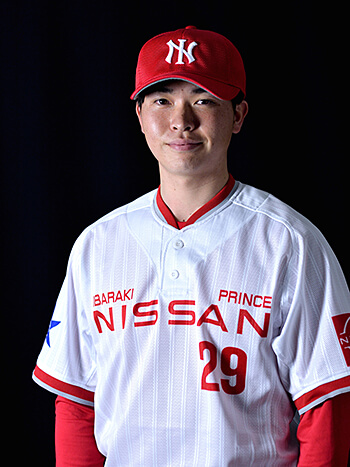29,外野手 須貝 祐次郎